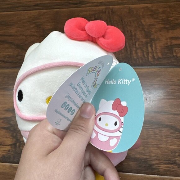 Squishmallow Sanrio Lot of 3 Hello Kitty and Friends Summer 6.5 Inch Plush New - Picture 9 of 9